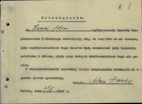 Zbrodniarze rządzący w Polsce pojałtańskiej wykorzystywali w „pracy” nie tylko nazistowskie... Z zasobu IPN (awers...)