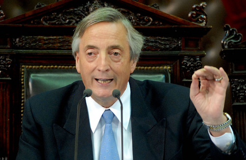 Néstor Kirchner, prezydent Argentyny w l. 2003-2007 (fot. Wikipedia/CC BY 2.0/Presidencia de la Nación Argentina)