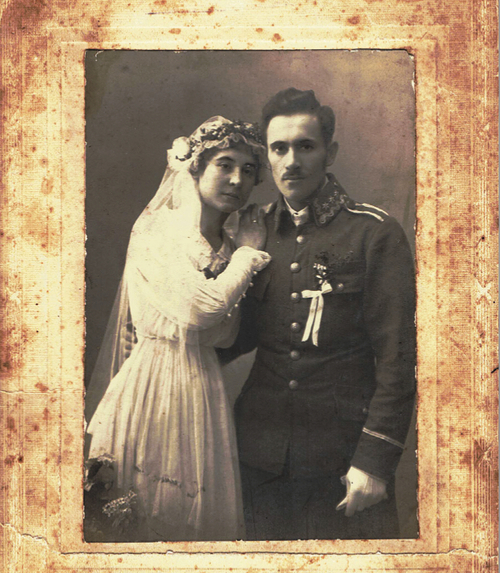 Maria i Józef Gellesowie, rodzice Danuty Szuro (fot. ze zbiorów autora)