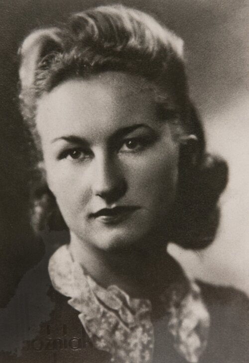 Maria Bożkówna przed II wojną światową. Fot. ze zbioru Rodziny Nowaków (Marii Bożek - Nowak)
