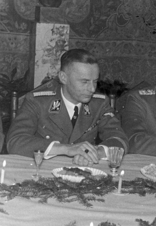 SS-Obergruppenführer Friedrich Wilhelm Krüger, Wyższy Dowódca SS i Policji w Generalnym Gubernatorstwie (1939 - 1943). Ze zbiorów Narodowego Archiwum Cyfrowego
