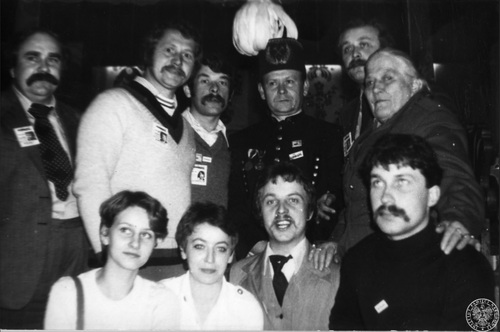 Delegaci na I Walne Zebranie Delegatów NSZZ 'Solidarność' Regionu Elbląskiego, 1981 r., ze zbiorów AIPN