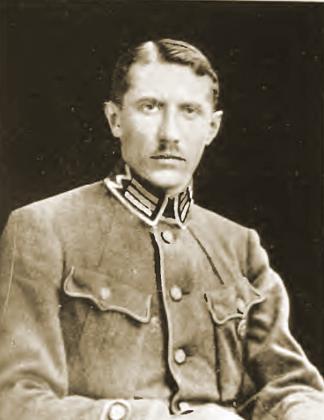 Jewhen Konowalec jako dowódca Korpusu Strzelców Siczowych 1918-1919 r. Fot. Wikimedia Commons (domena publiczna)