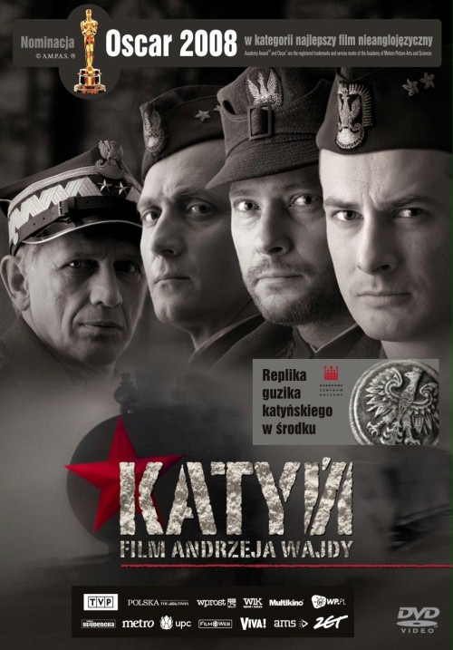 Plakat filmu &quot;Katyń&quot; w reżyserii Andrzeja Wajdy (filmweb.pl)