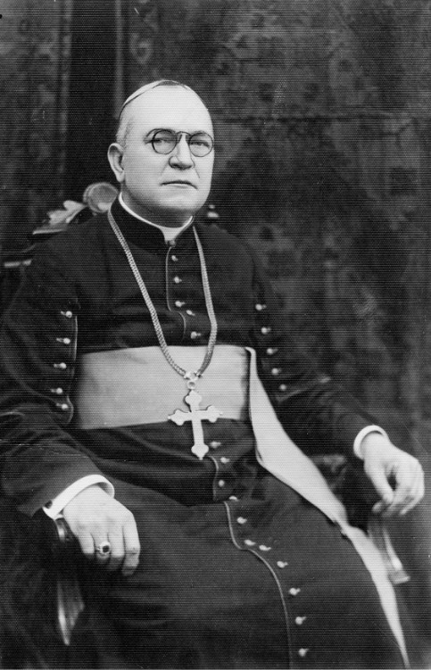 Włodzimierz Jasiński - biskup łódzki, 1935. Ze zbiorów Narodowego Archiwum Cyfrowego
