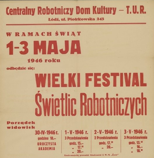 3 maja 1946 w Łodzi
