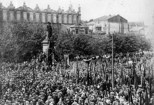 Kongres Centrolewu w Krakowie, 1930 r. (fot. Archiwum Ilustracji WN PWN SA)
