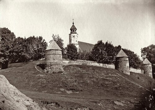 Dawny zamek i kościół ewangelicko-reformowany w Kojdanowie