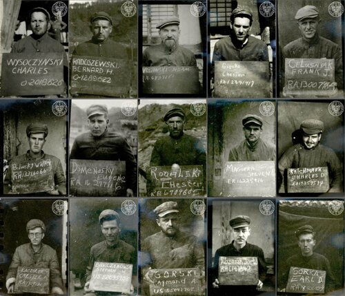 Swoiste <i>tableau</i> jeńców amerykańskich w niewoli komunistycznej Korei. Fot. z zasobu IPN