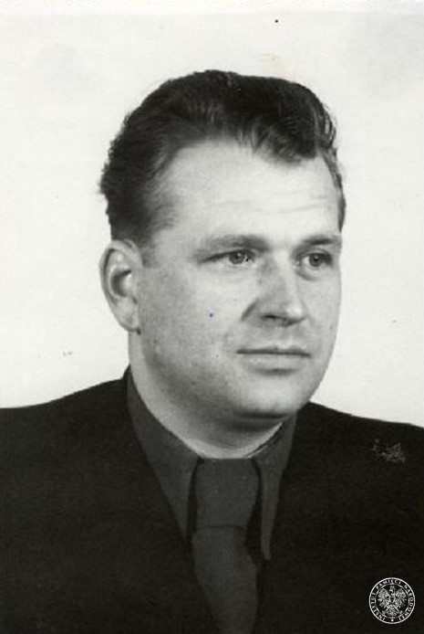 ...kpt. Bogdan Jeleń – p.o. naczelnika/naczelnik (od 1 września 1956 r.) Wydziału VII (śledczego) WUds.BP w Poznaniu... Fot. z zasobu IPN