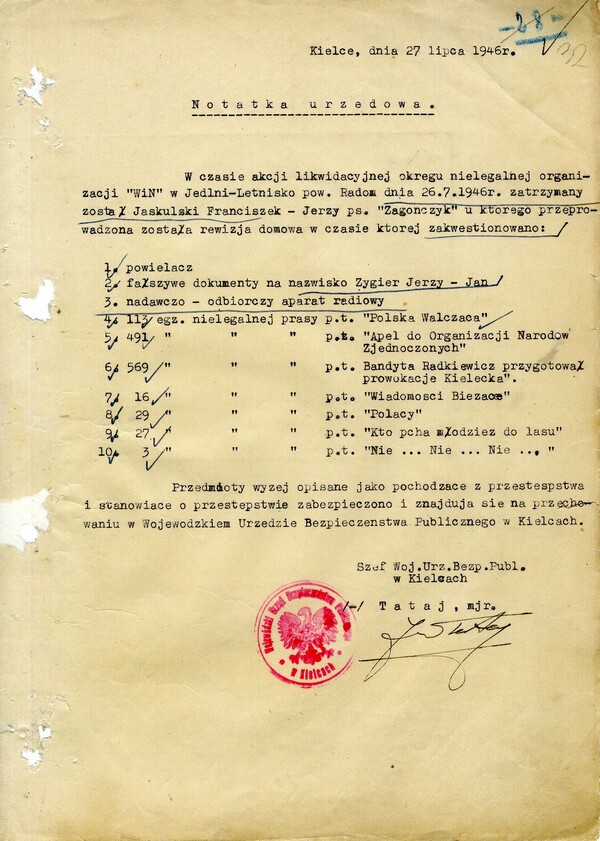 Pogrom Żydów w Kielcach 4 lipca 1946 r. – podziemie w roli oskarżonego