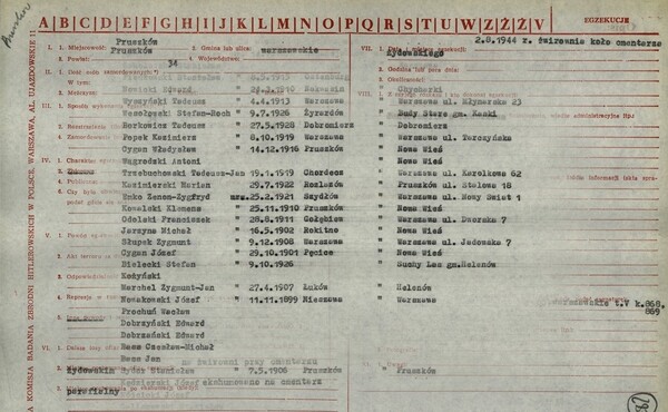 Egzekucja na pruszkowskiej żwirowni – odwet za Powstanie Warszawskie