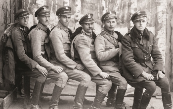 Ochotnicy dzikowscy roku 1920