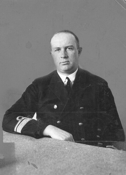 Komandor porucznik Witold Zajączkowski, dowódca Flotylli Pińskiej, lata 30. Fot. NAC