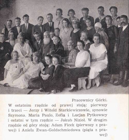 Personel „Górki”, dwudziestolecie  międzywojenne