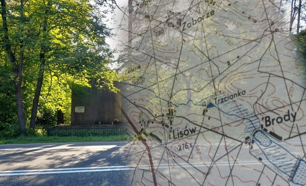 Niemieckie egzekucje w lesie koło Lisowa