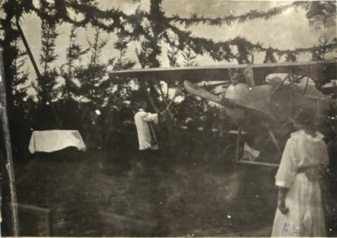 Poświęcenie pierwszego polskiego samolotu, 23 sierpnia 1919 (fot. 9)