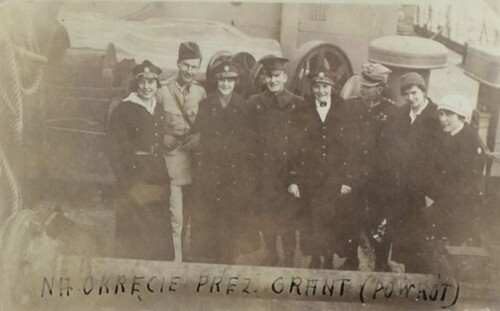 Powrót Agnieszki Wisły do Nowego Jorku, 1921 (fot. 11)