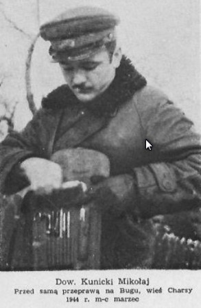 Mikołaj Kunicki „Mucha”, dowódca oddziału partyzanckiego walczącego podczas II wojny na terenie Bieszczadów z Ukraińcami, prowadzącymi antypolską akcję ludobójczą