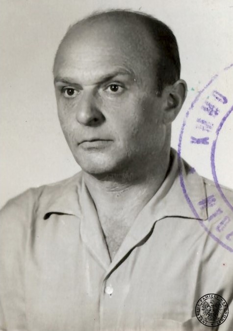 Roman Zimand, zdjęcie z akt paszportowych z roku 1971. Fot. z zasobu IPN