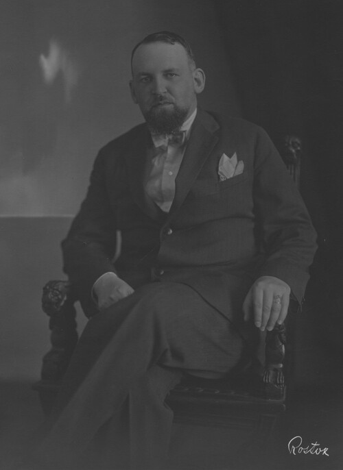 Aleksander Ładoś (tu w okresie kierowania konsulatem generalnym Polski w Monachium, czyli w latach 1927 - 1931). Ze zbiorów NAC