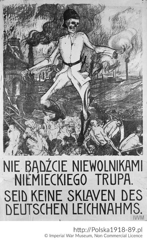 Polski plakat plebiscytowy, 1921 r.