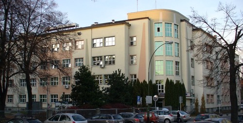 Szpital przy ul. Szopena 2 w Rzeszowie (stan w roku 2015); strona, od której weszła grupa likwidacyjna WiN. Zbiory prywatne Autora