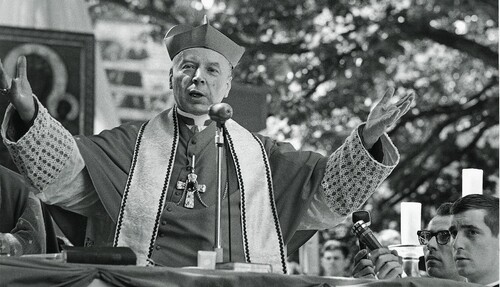Prymas Stefan Wyszyński w czasie uroczystości milenijnych we Fromborku, 19 czerwca 1966 r. Fot. Instytut Prymasowski
