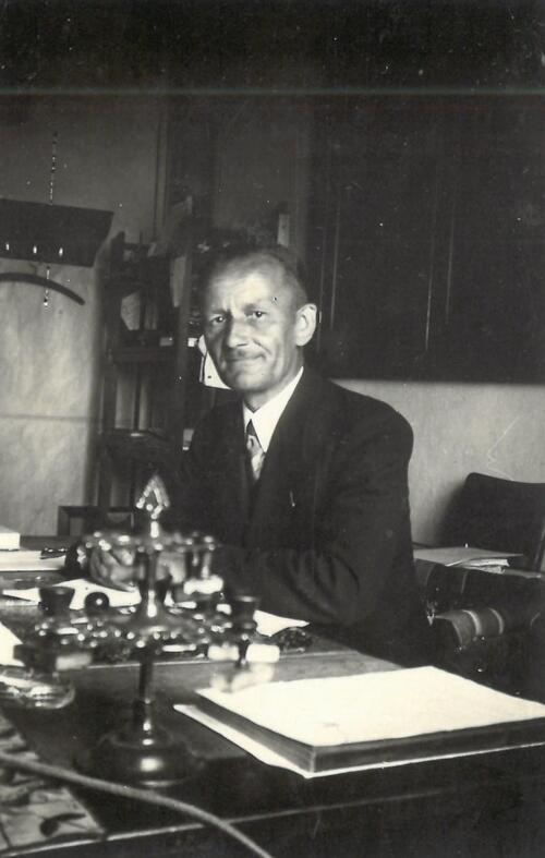 Jan Zygmunt Zyblewski, ojciec Zygmunta, 1938 r. (fot. z zasobu IPN)