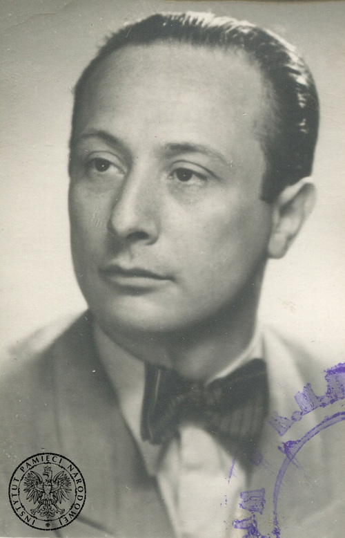 Fotografia przedstawiająca Władysława Szpilmana z akt paszportowych. Fot. AIPN