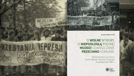 W 1985 r. na stadionie gdańskiej Lechii, podczas meczu z Ruchem Chorzów kibice wywiesili transparent z napisem: „13 X bojkot! Solidarność”. Następnie skandowali hasła: „Na wybory nie pójdziemy!”, „Solidarność!”