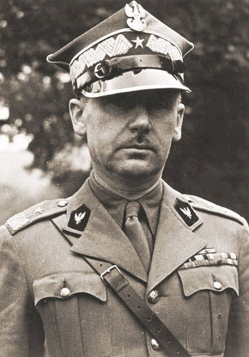 Gen. Stanisław Kopański, dowódca SBSK
