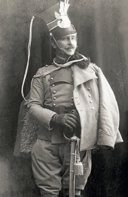 Oficer kawalerii Legionów Polskich (1917)