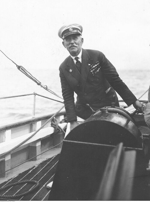 Kapitan „Zawiszy Czarnego”, lata 30. XX wieku (fot. NAC)