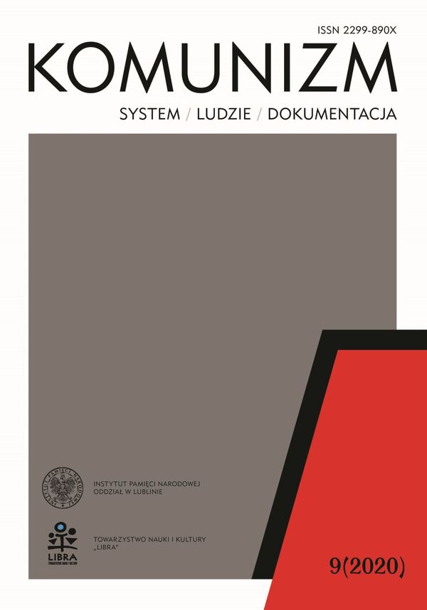 Komunizm: system – ludzie – dokumentacja nr 9 (2020)