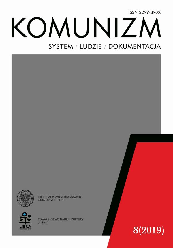 Komunizm: system – ludzie – dokumentacja nr 8 (2019)