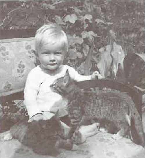 Jędruś Piotrowski, 1938 r. (fot. z archiwum rodziny Pani Barbary Piotrowskiej-Dubik)