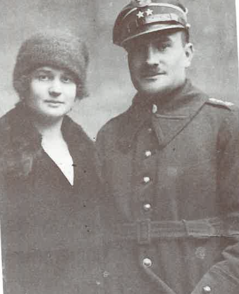 Helena i Jan Piotrowscy, 1926 r. (fot. z archiwum rodziny Pani Barbary Piotrowskiej-Dubik)