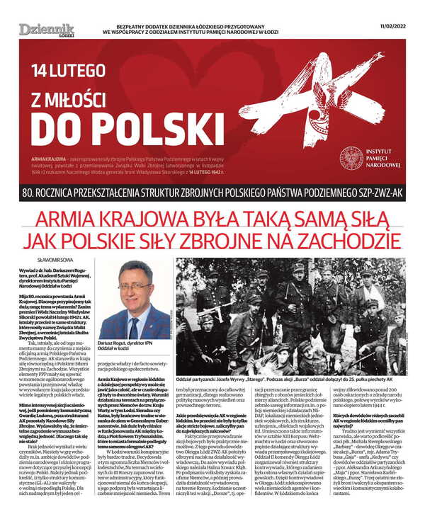 80. rocznica przekształcenia struktur zbrojnych Polskiego Państwa Podziemnego SZP-ZWZ-AK