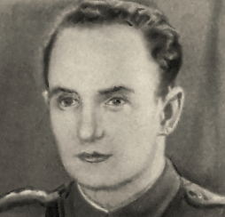 Gerard Woźnica „Hardy”, dowódca oddziału partyzanckiego AK (fot. IPN)