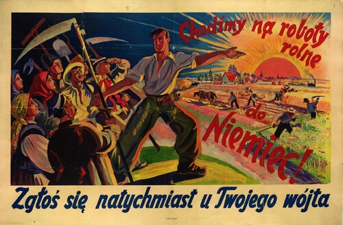 Niemiecki plakat propagandowy