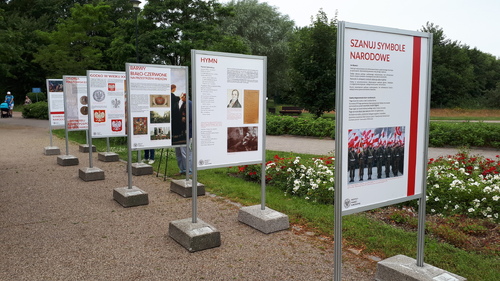 Wystawa IPN „Polskie Symbole Narodowe” - Gdańsk, 4 lipca 2020 r. (fot. IPN)