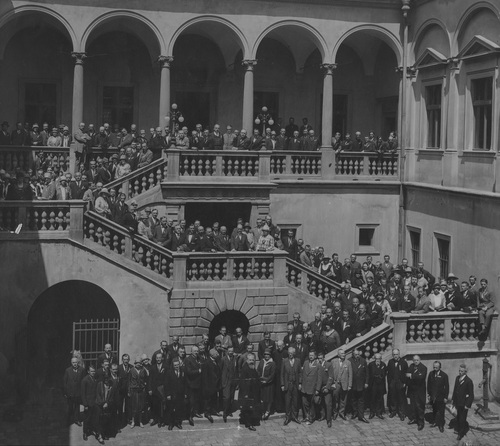 Walny Zjazd Towarzystwa Szkoły Ludowej w Krakowie, 26 lipca 1927 r. Fot. NAC