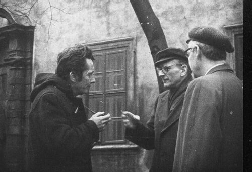 Krzysztof Kozłowski i Władysław Bartoszewski