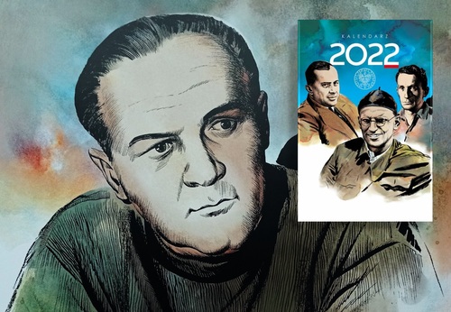 Gustaw Herling-Grudziński. Bohater <i>Kalendarza 2022. Literaci</i>