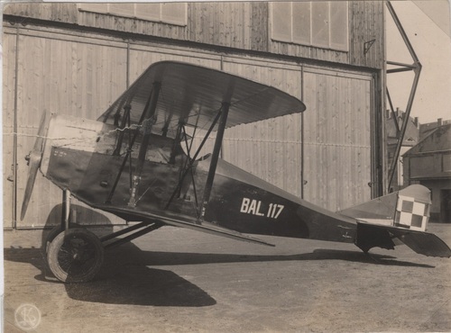 Wyprodukowany w Lublinie samolot myśliwski Ansaldo A.1 Balilla o numerze fabrycznym 117. Wojsko Polskie odebrało go w 1922 roku. (Ze zbiorów Muzeum Lotnictwa Polskiego w Krakowie)