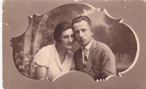 Fotografia Gustawa Szpilewskiego i jego żony