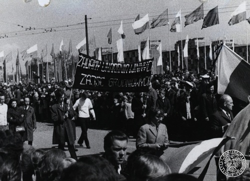 1 maja 1971 r. w Szczecinie. Fot. AIPN