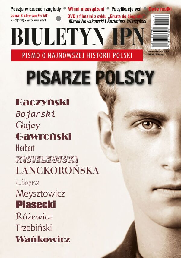 „Biuletyn IPN” 9/2021 – Pisarze polscy