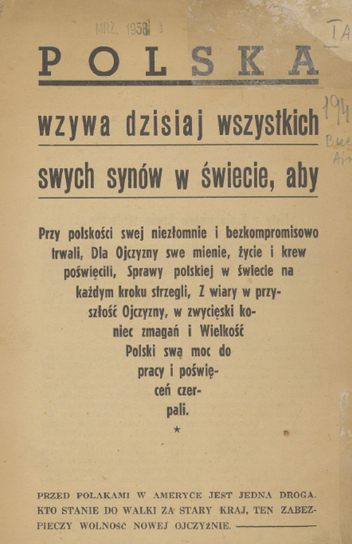 Karty z druków propagandowych (zbiory Biblioteki Narodowej w Warszawie)